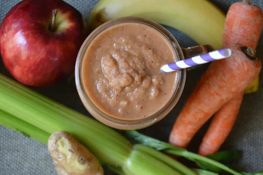 Celery Carrots Apple Green Smoothie