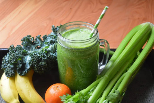 Celery Kale Banana Orange Smoothie Recipe