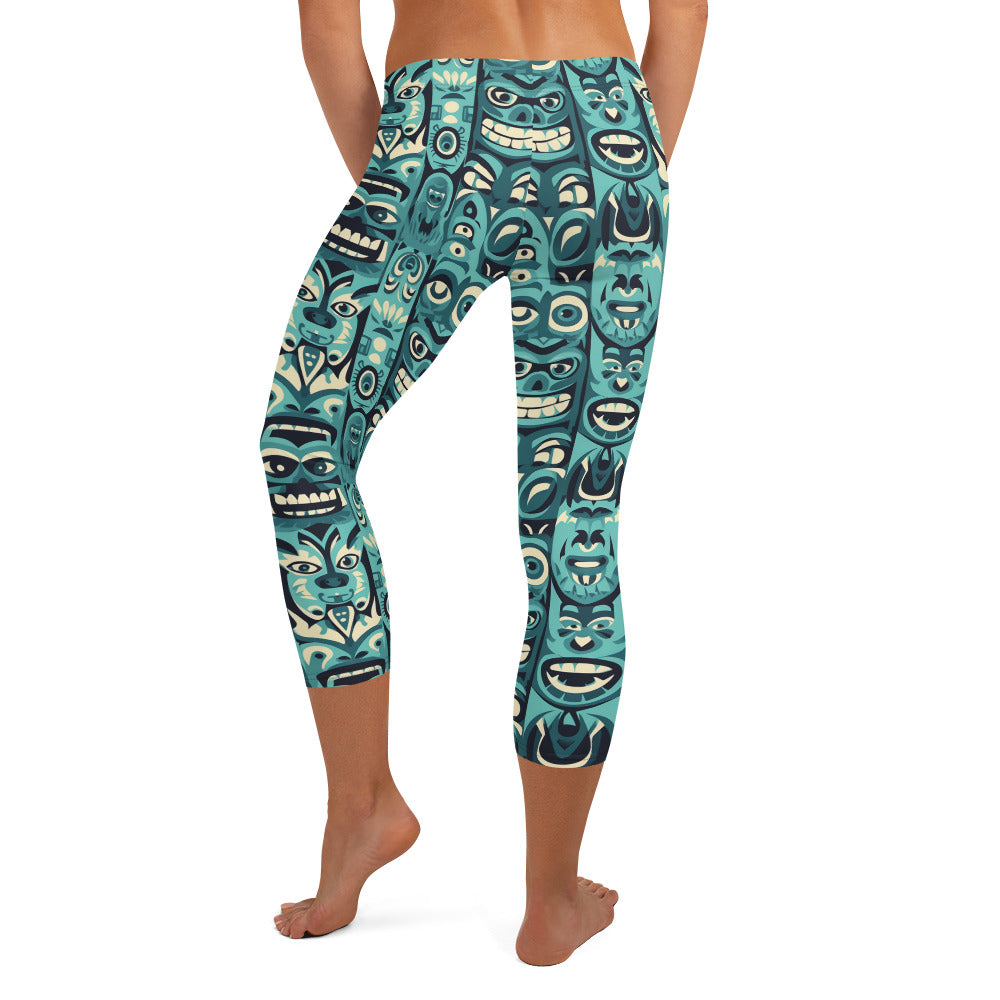 Hawaii is Calling Capri Leggings