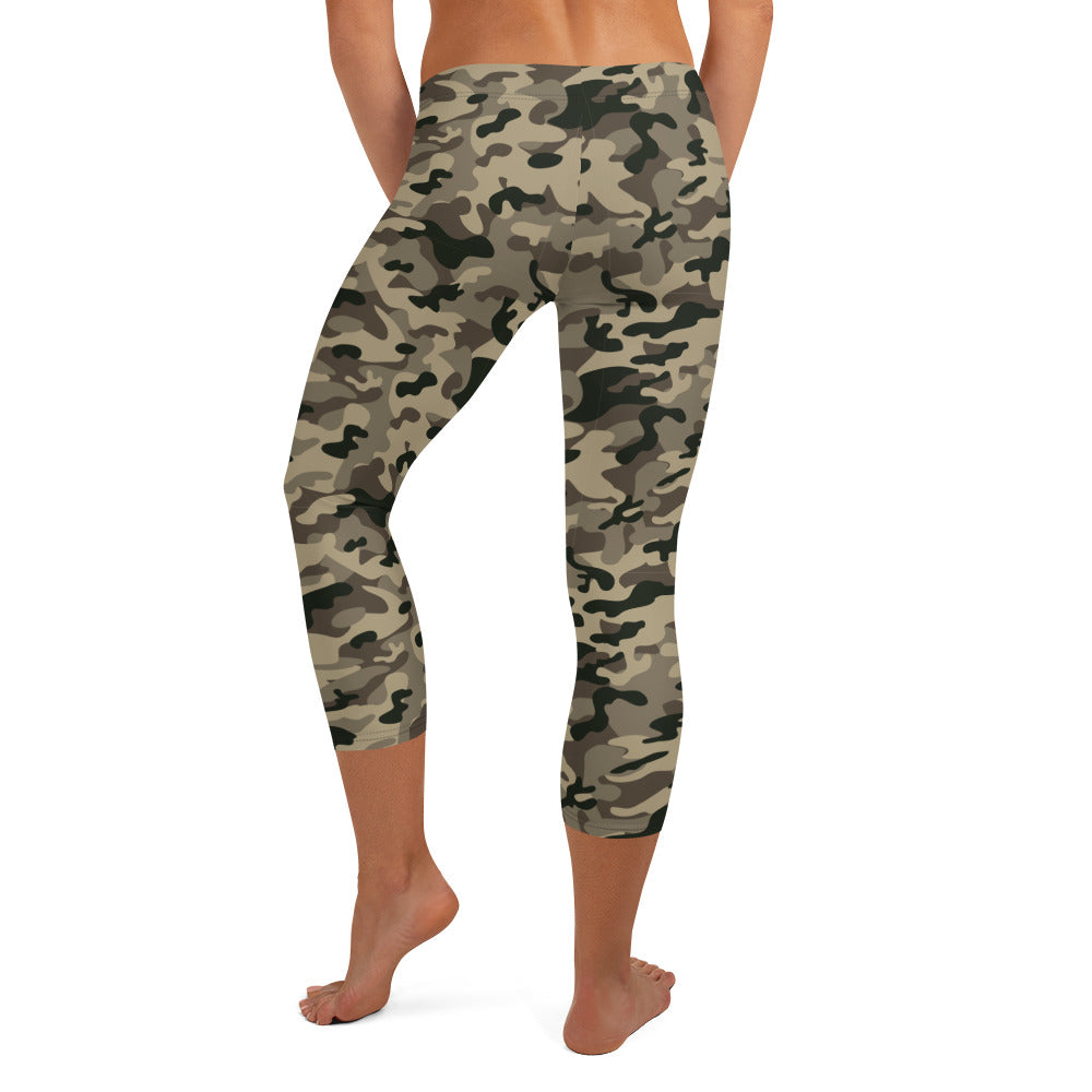 Classic Camo Capri Leggings