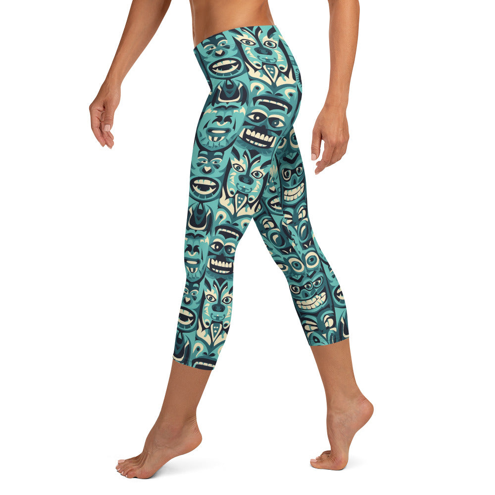 Hawaii is Calling Capri Leggings