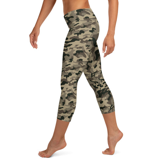 Classic Camo Capri Leggings