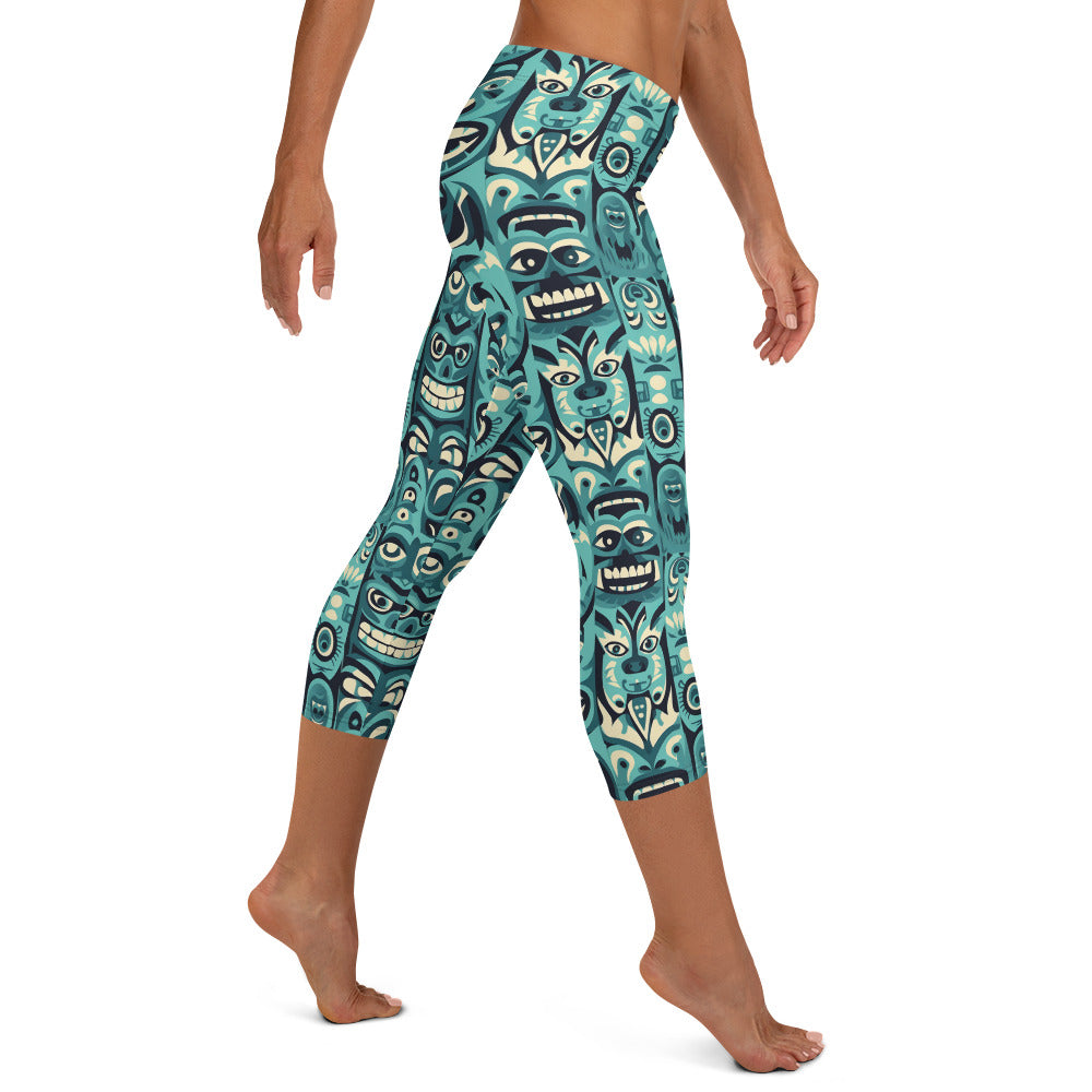 Hawaii is Calling Capri Leggings