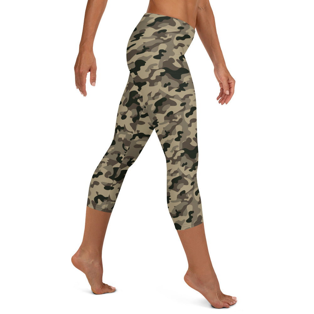 Classic Camo Capri Leggings