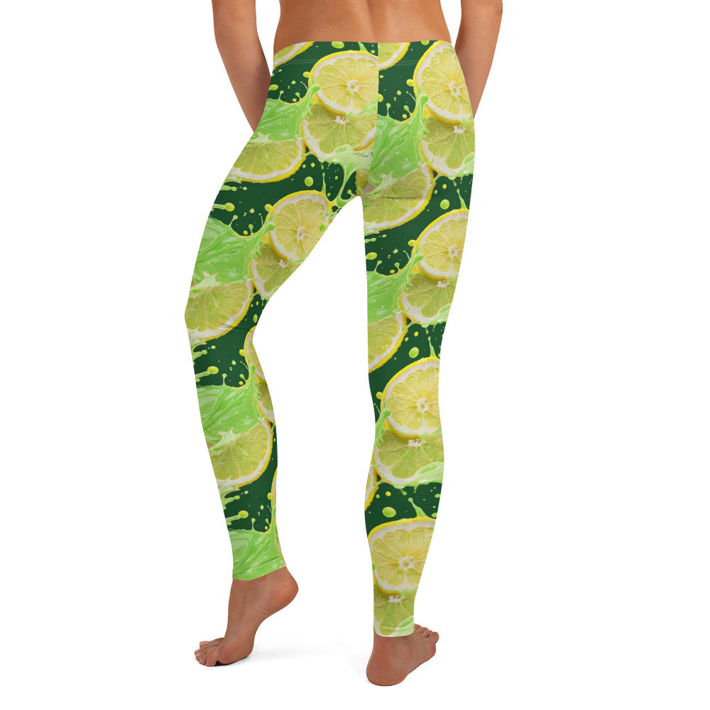 Fresh Lemons Leggings