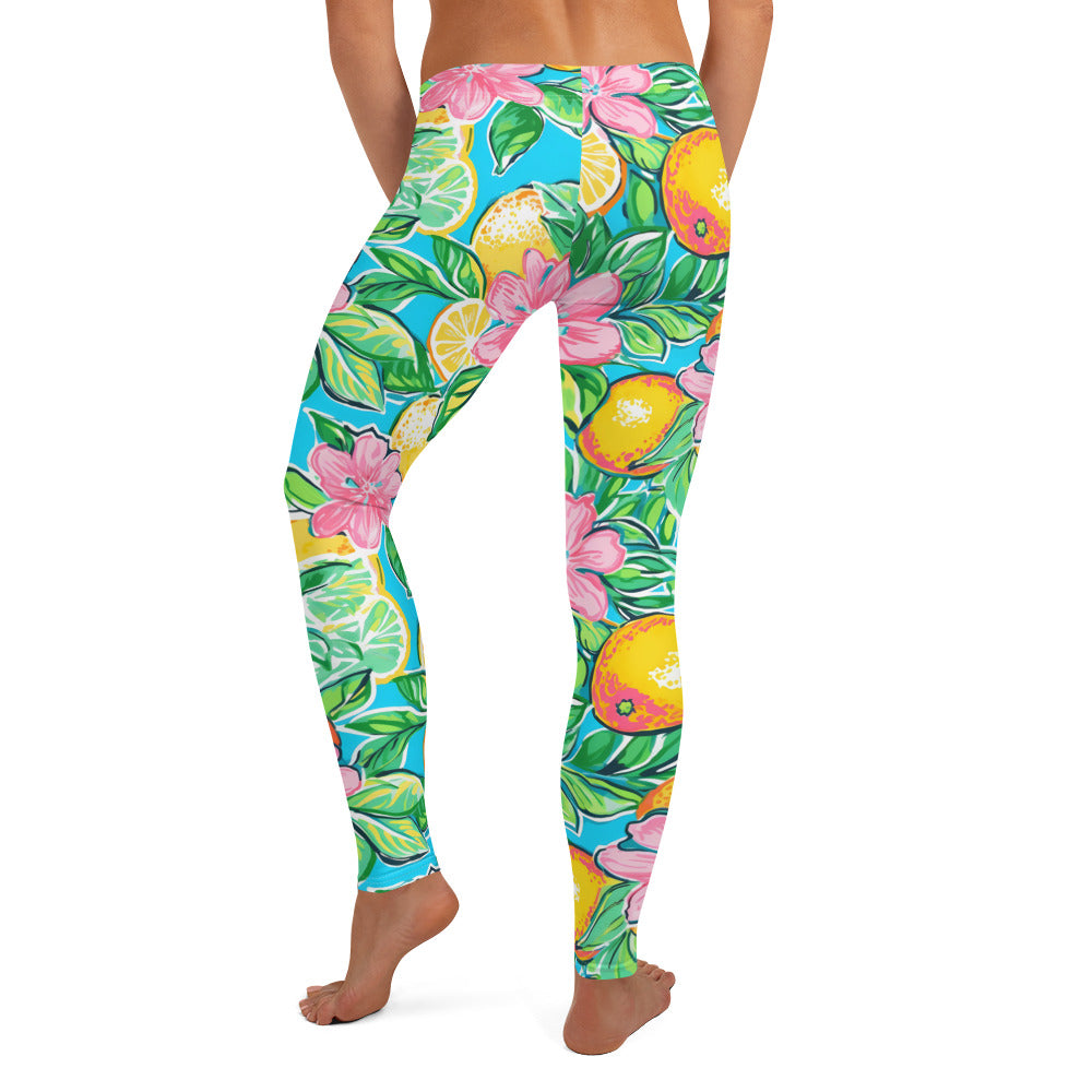 Citrus is In The Air Leggings