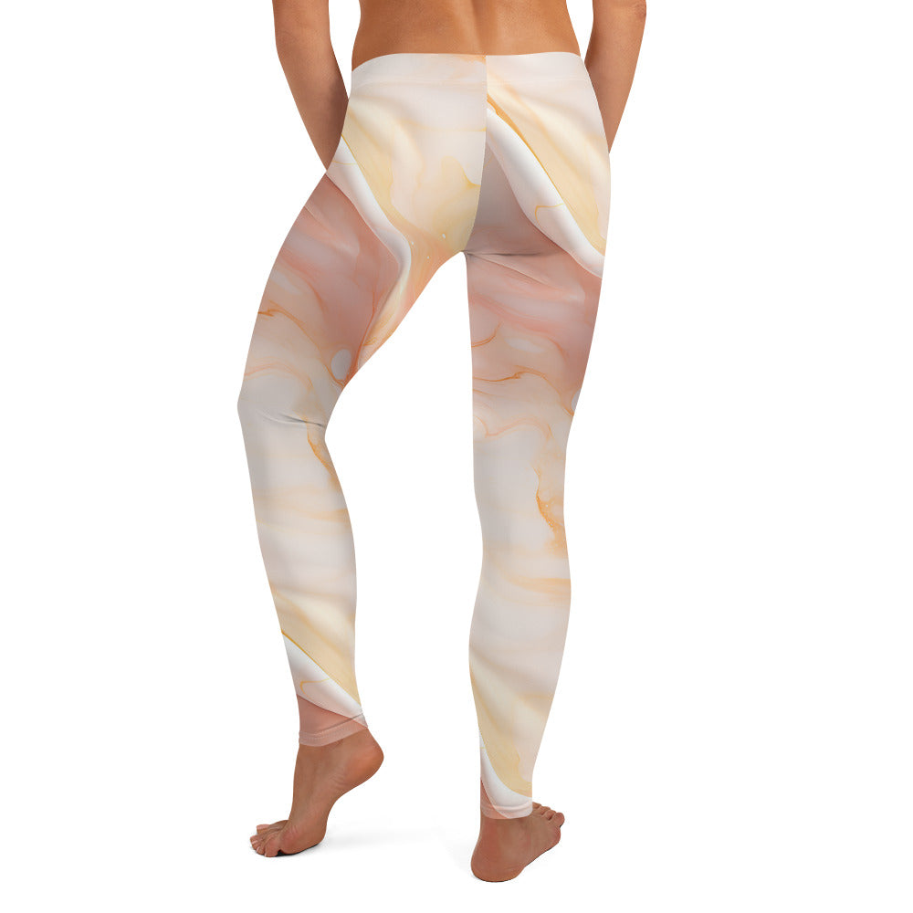 Pink Marble Leggings