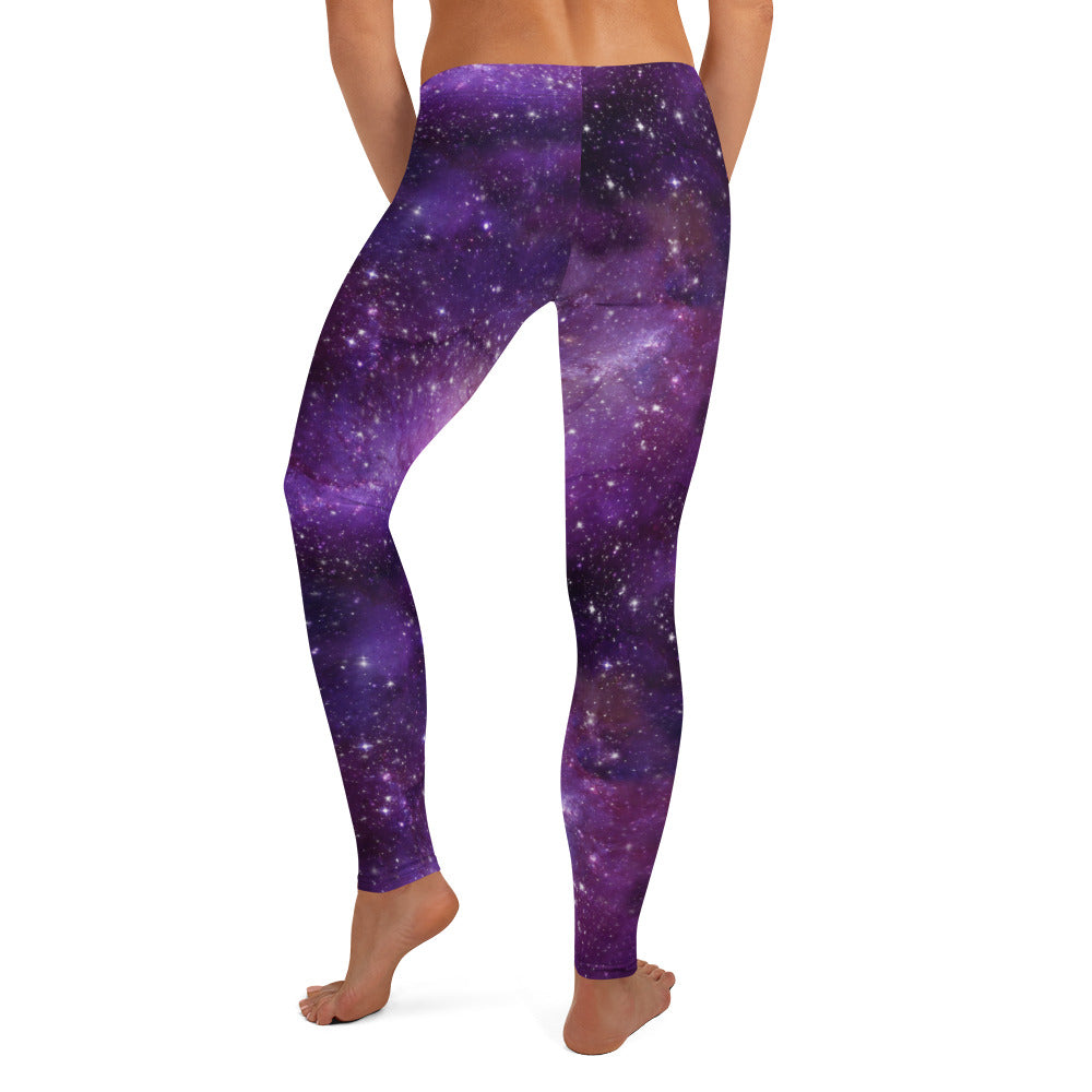 Purple Galaxy Shades Leggings