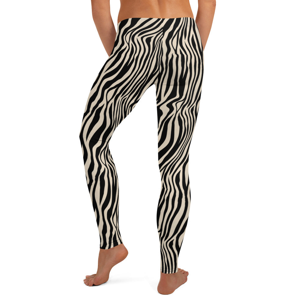 Zebra Pattern Leggings