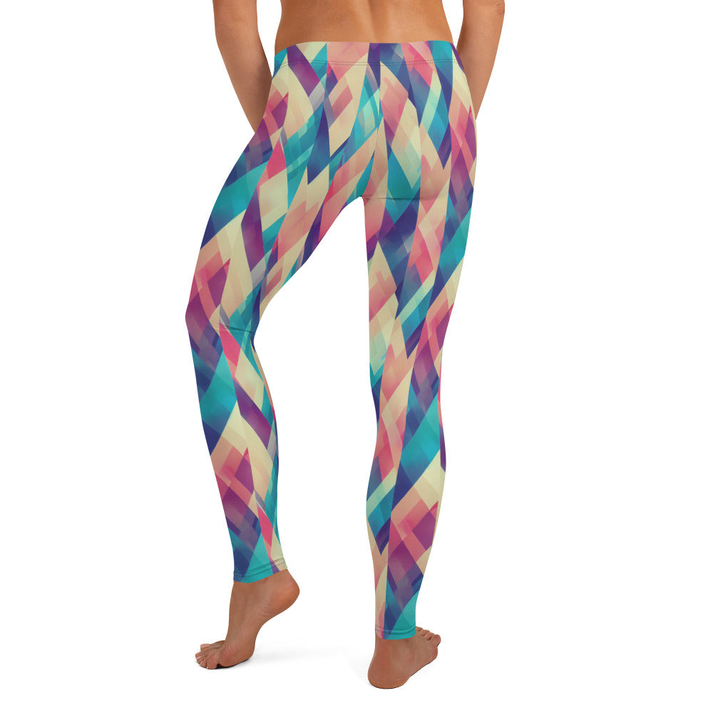 Colorful Geometric Pattern Leggings