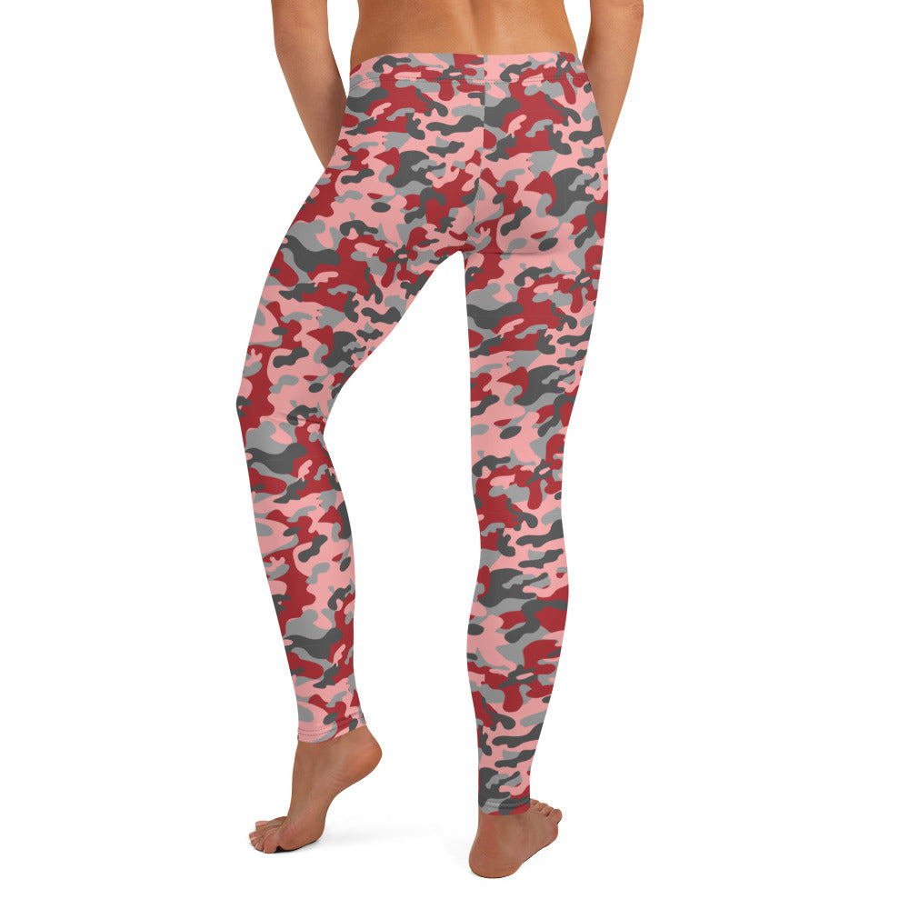 Pink Camouflage Leggings