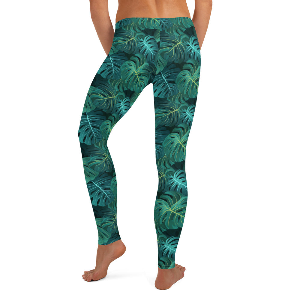 Tropical Greens Leggings