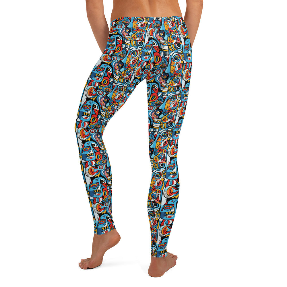 Fine Arts Pop Culture Printed Leggings