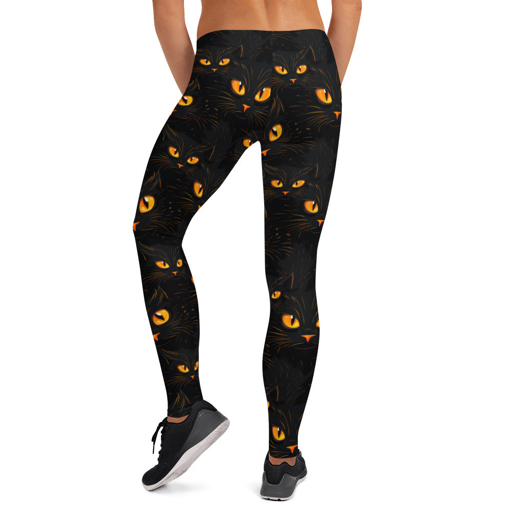 Spooky Cat Eyes Leggings