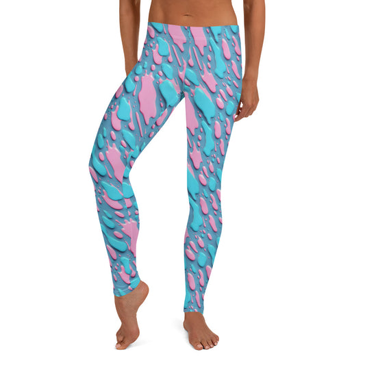 Pestle & Pink Color Splash Leggings