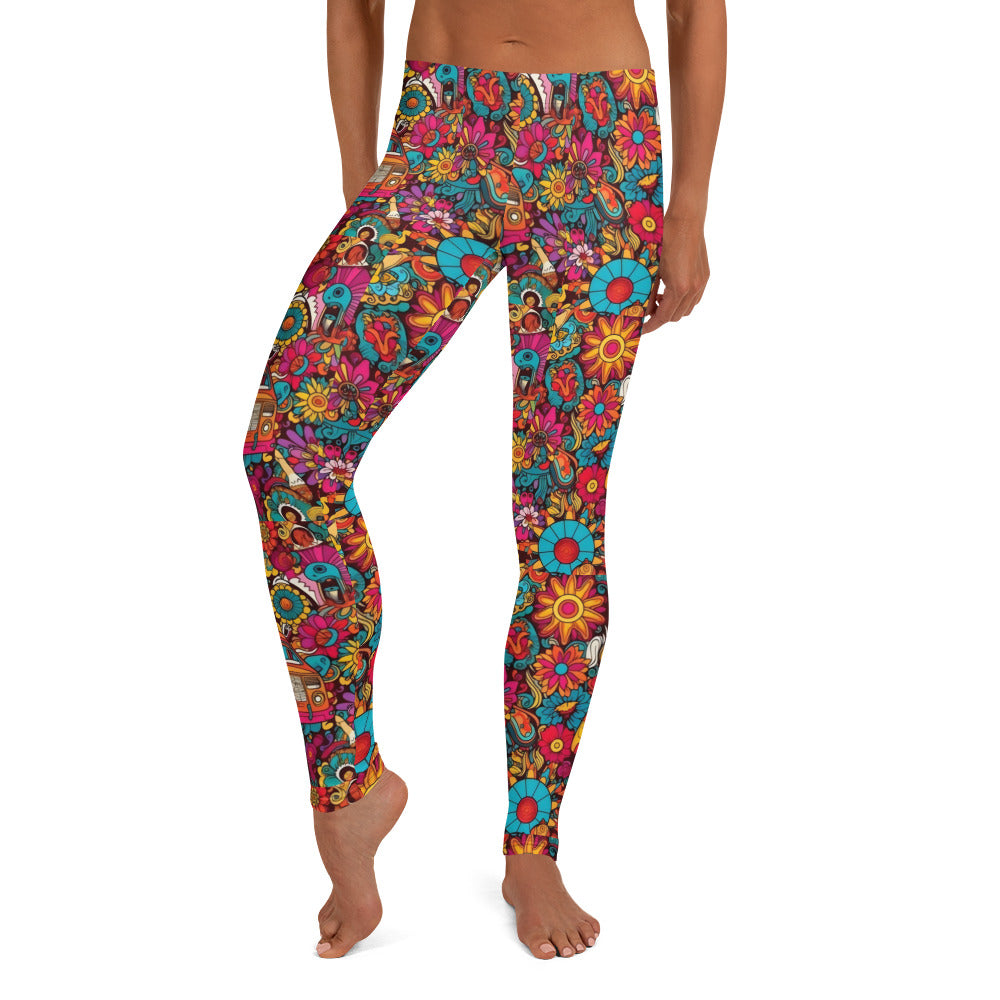 Hippie Ride Vibes Leggings