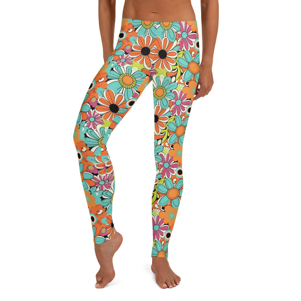 Spring Flower Vibes Leggings