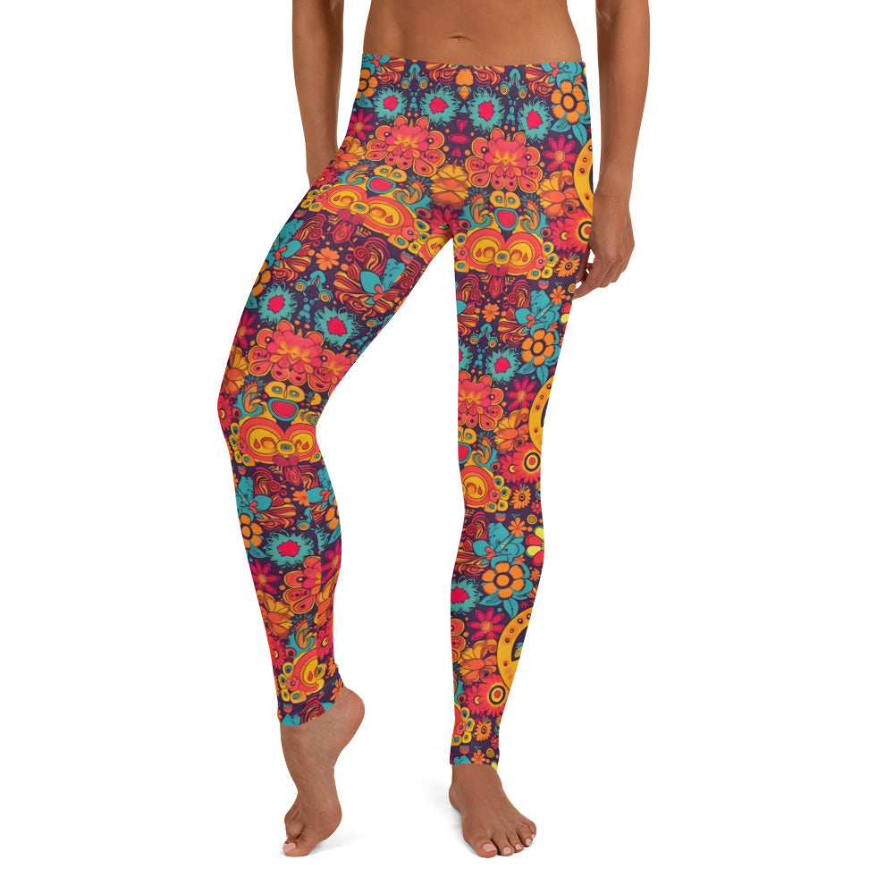 Peace & Be Hippie Leggings