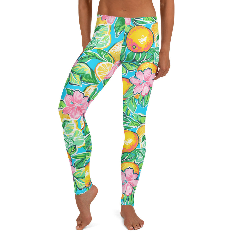 Citrus is In The Air Leggings