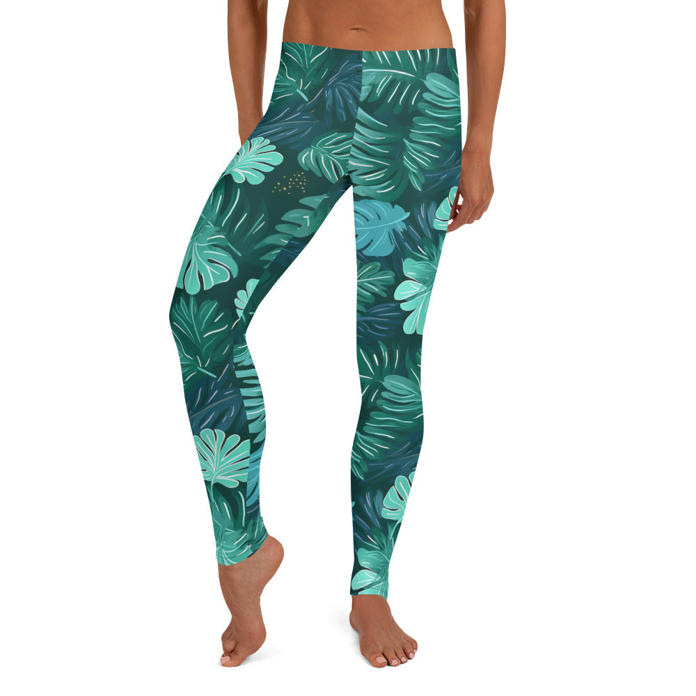 Tropical Foliage Leggings