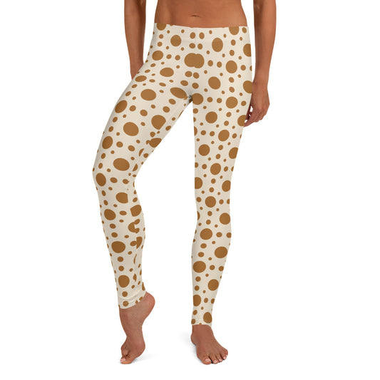 Modern Dots Print Leggings