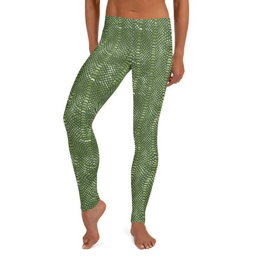 Snake Skin Print Leggings