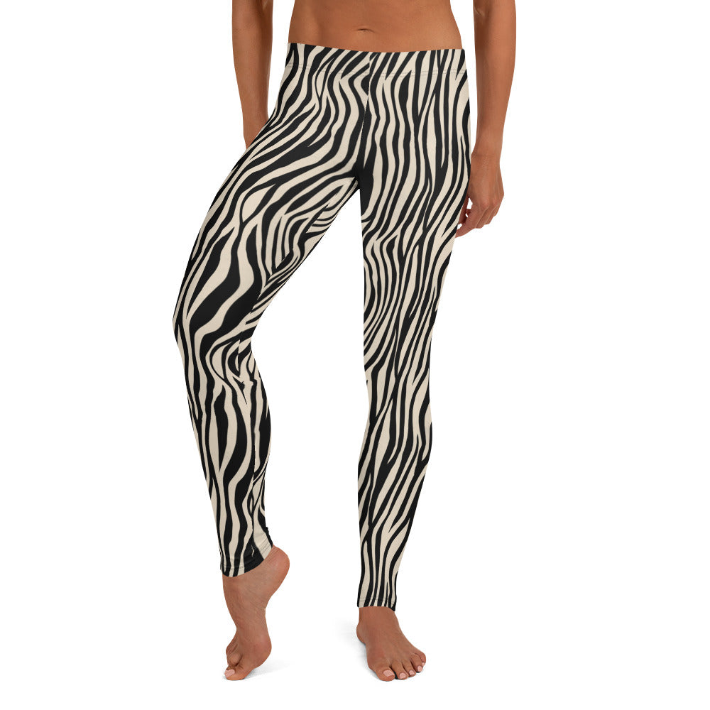 Zebra Pattern Leggings