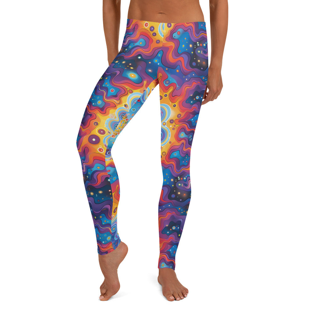 Psychedelic Pattern Leggings