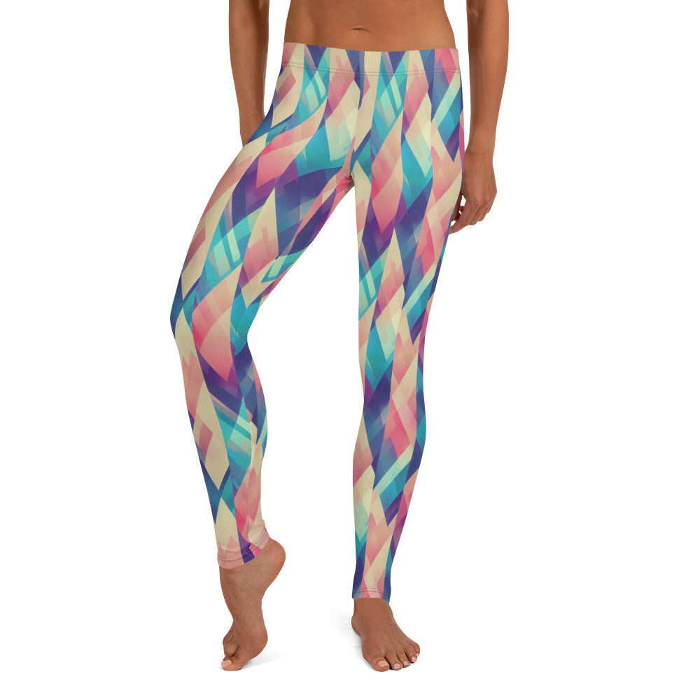 Colorful Geometric Pattern Leggings