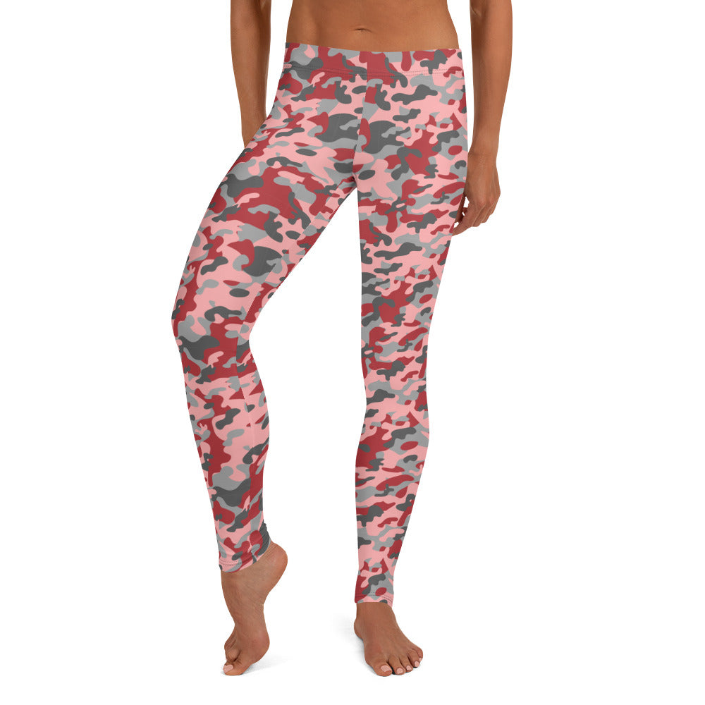 Pink Camouflage Leggings