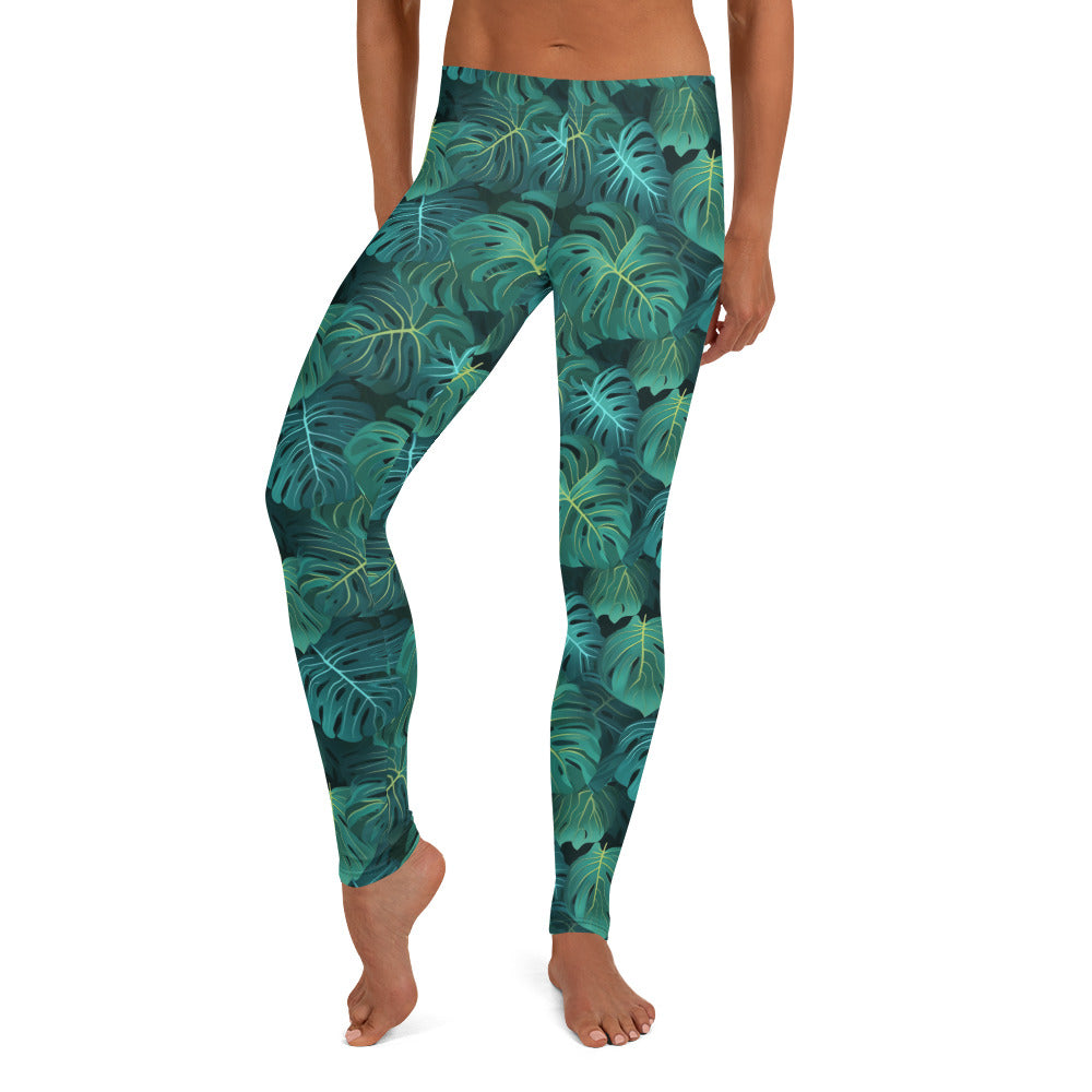 Tropical Greens Leggings