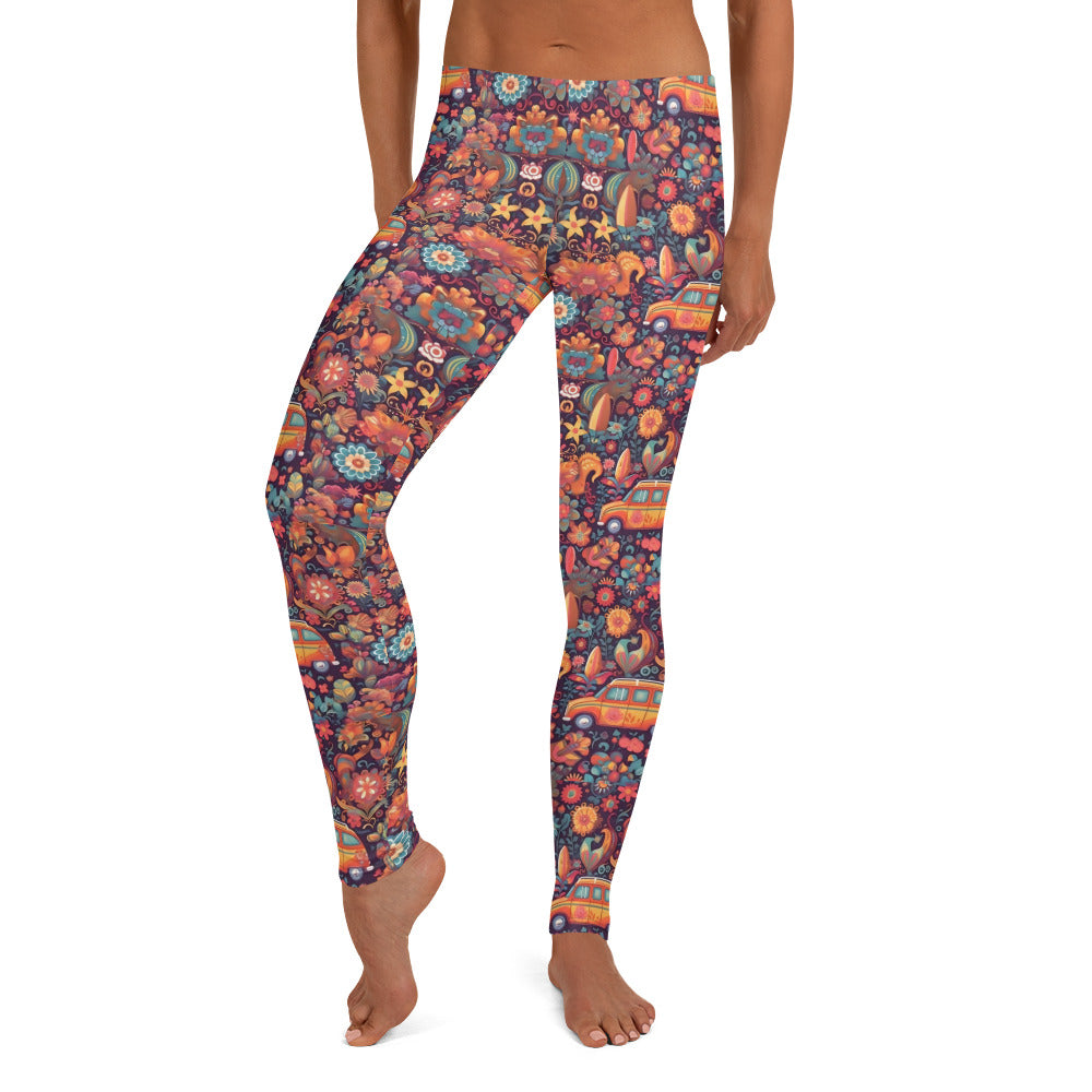 Hippie on the Move Printed Leggings