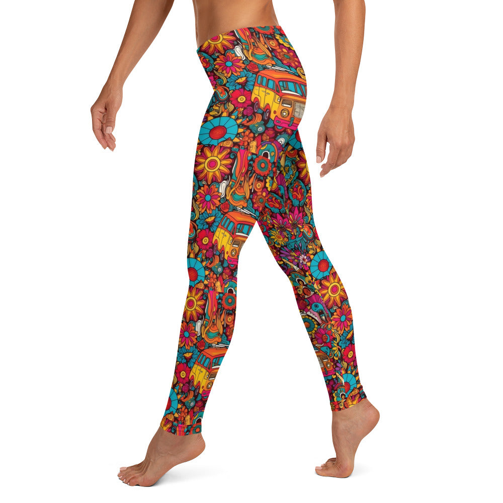 Hippie Ride Vibes Leggings