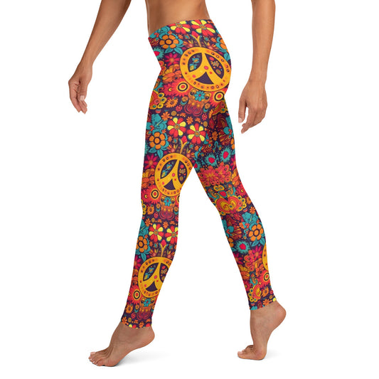 Peace & Be Hippie Leggings