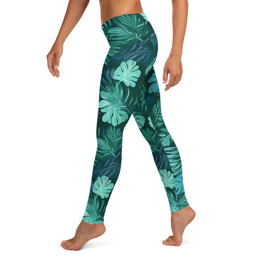 Tropical Foliage Leggings