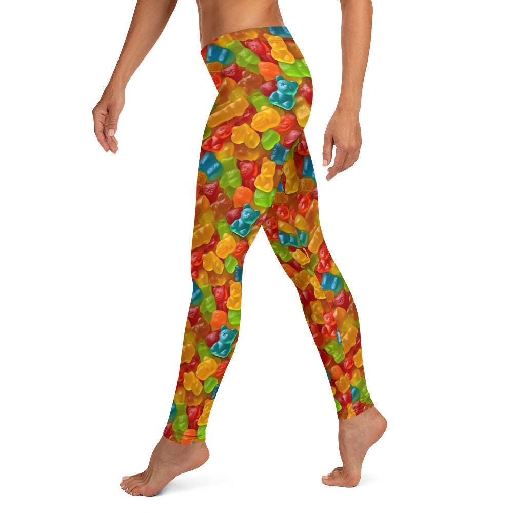 Gummy Candy Love Print Leggings