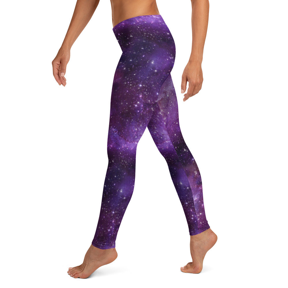 Purple Galaxy Shades Leggings