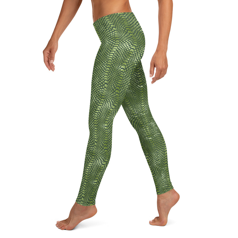 Snake Skin Print Leggings