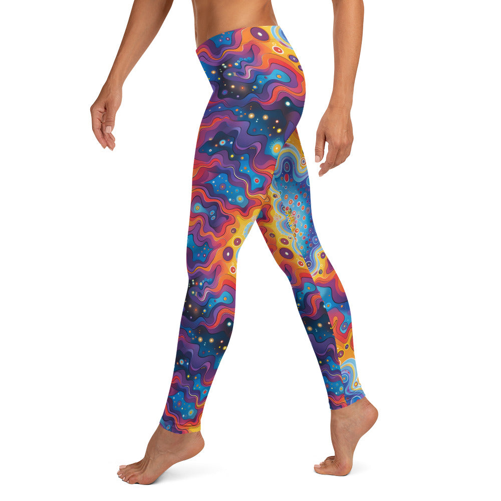 Psychedelic Pattern Leggings