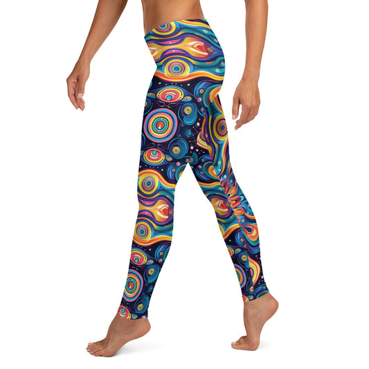 Psychedelic Illusion Pattern Leggings