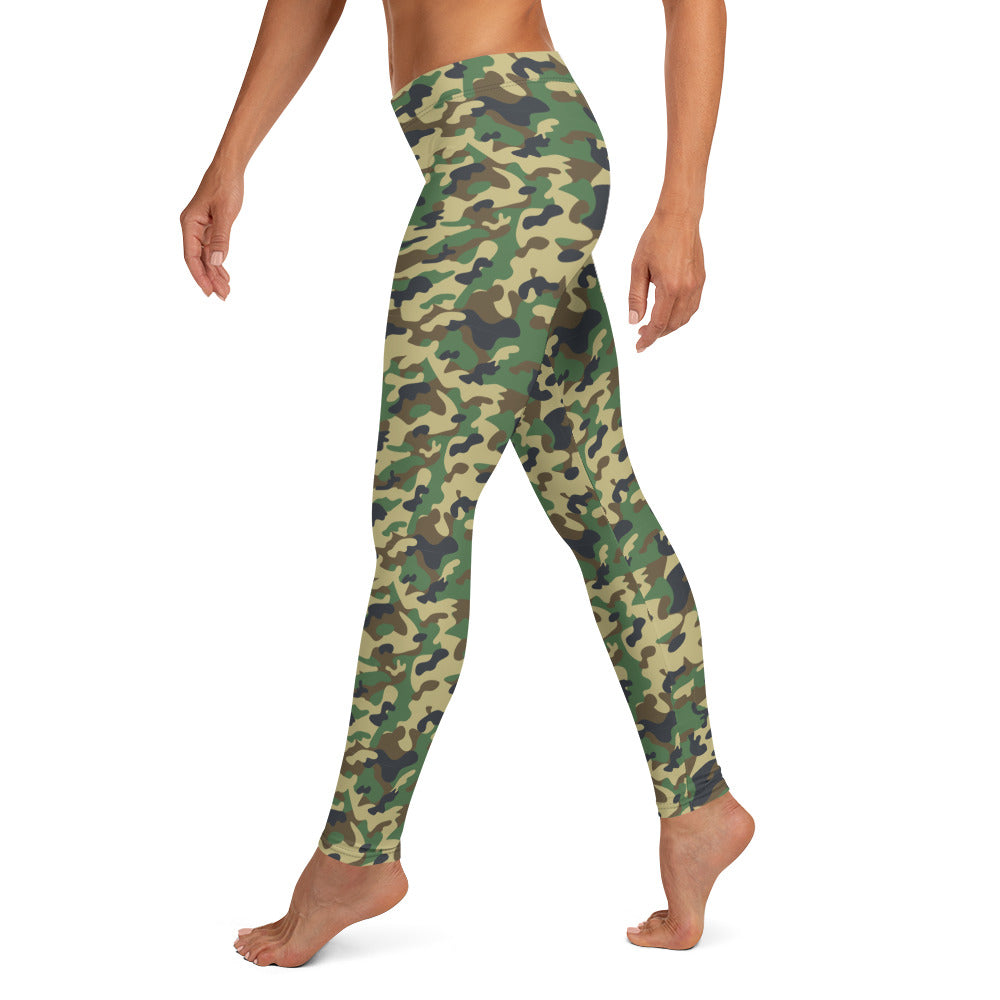 Classic Green Camo Leggings