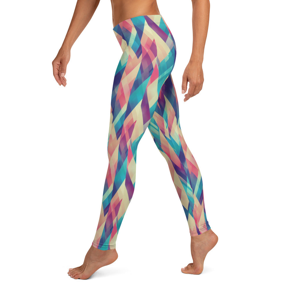 Colorful Geometric Pattern Leggings