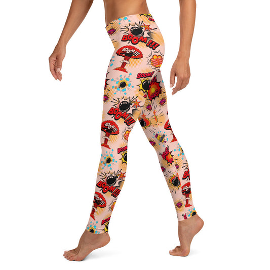 Boom Boom Comic Book Leggings