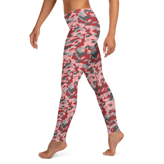 Pink Camouflage Leggings