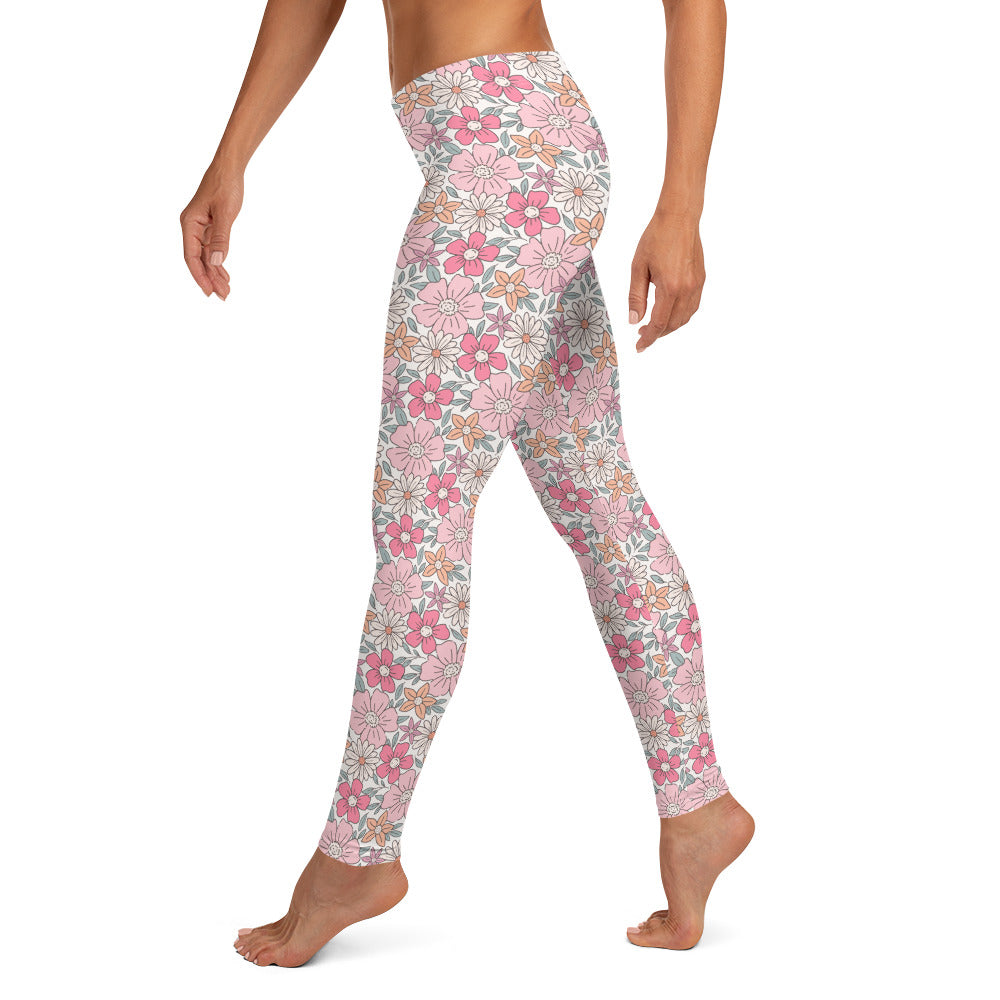 Floral Whisper Printed Leggings