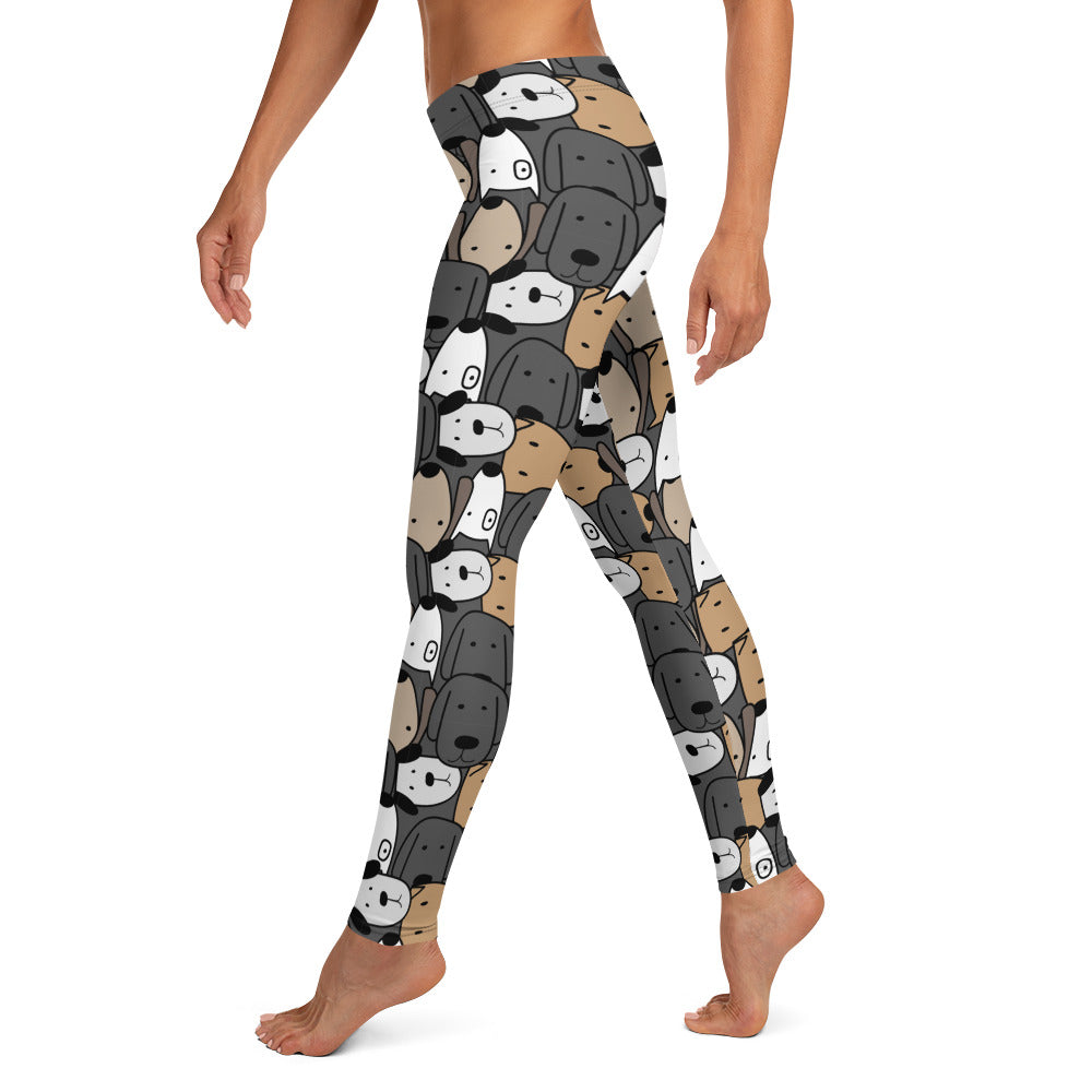 Dog Cuteness Printed Leggings