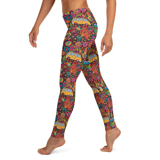 Hippie Voyage Printed Leggings