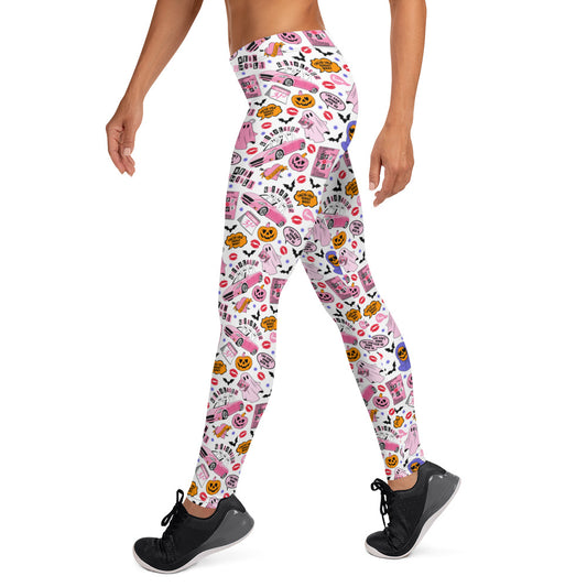 Mean Ghouls Halloween Leggings