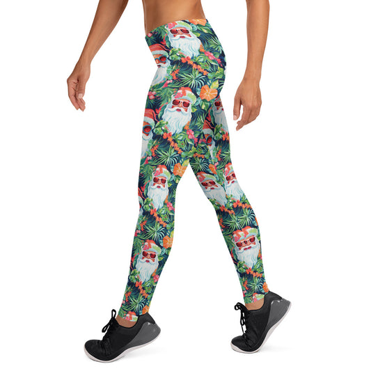 Cool Santa Christmas Holidays Leggings