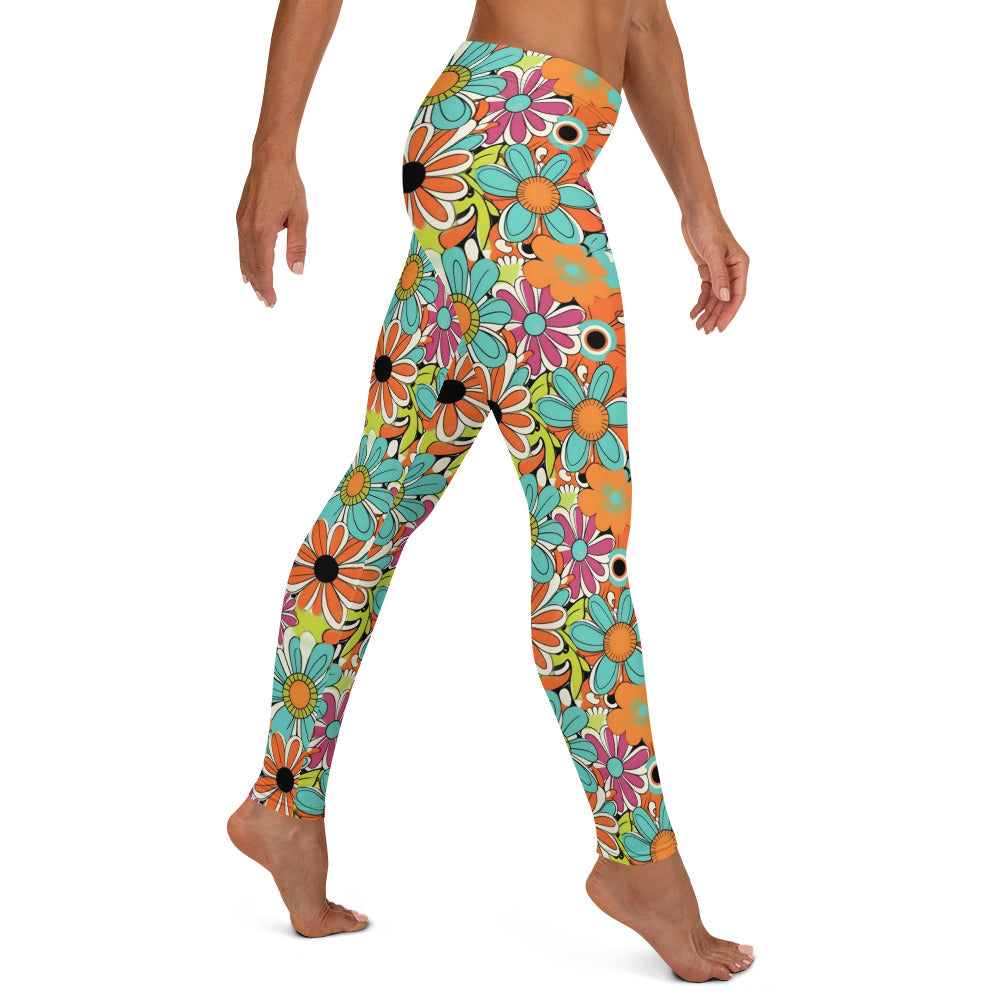 Spring Flower Vibes Leggings